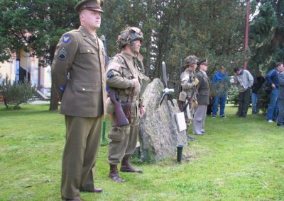 Pietní akt u příležitosti Bitvy nad Krušnými horami, Kovářská, 2008