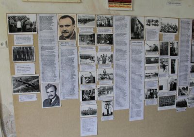 Vzpomínková akce, výstava o československých perutích v RAF a rodácích, Křinec, 23. 4. 2016
