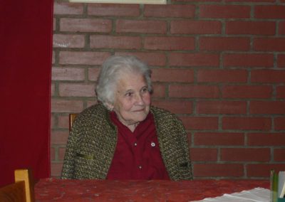 Beseda s plk. Jaroslavem Hofricheterm, RAF a Margit rytířovou, WAAF, Zdice, 2009