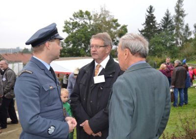 Oslava 100. výročí narození Josefa Františka, stíhacího pilota RAF, Otaslavice, 2014