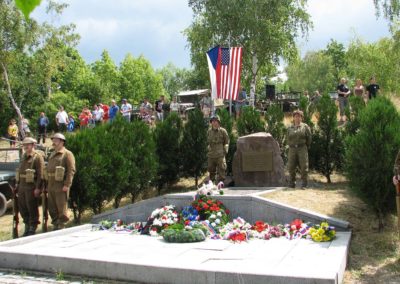 Den amerických letců - vzpomínka na zavražděné letce USAAF, Teplice, 2013