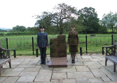 Vzpomínka na příchod československých vojáků do Velké Británie, Cholmondeley, 2012