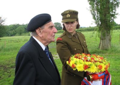 Vzpomínka na příchod československých vojáků do Velké Británie, Cholmondeley, 2012