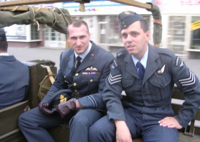 Odhalení památníku Williamu L. Kigginsovi, USAAF, Brno Slatina, 2007